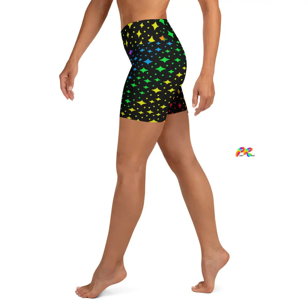 Pride Stars Yoga Shorts