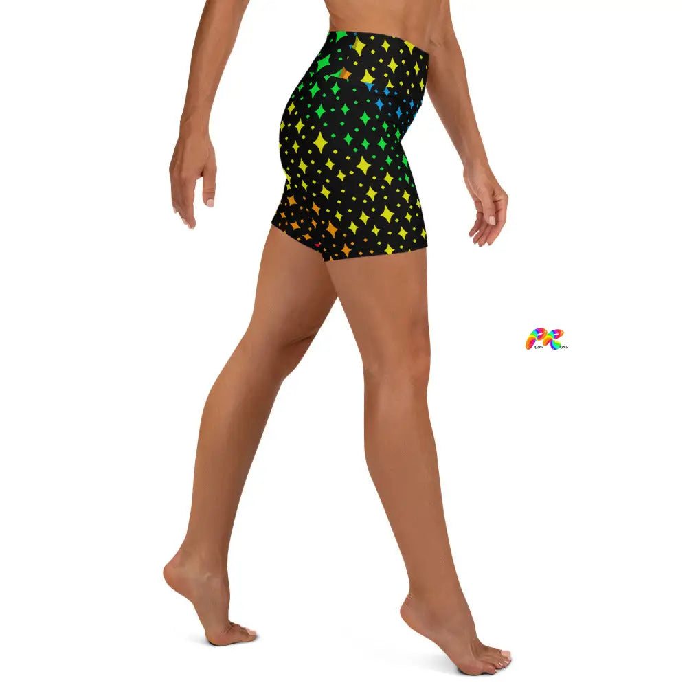 Pride Stars Yoga Shorts