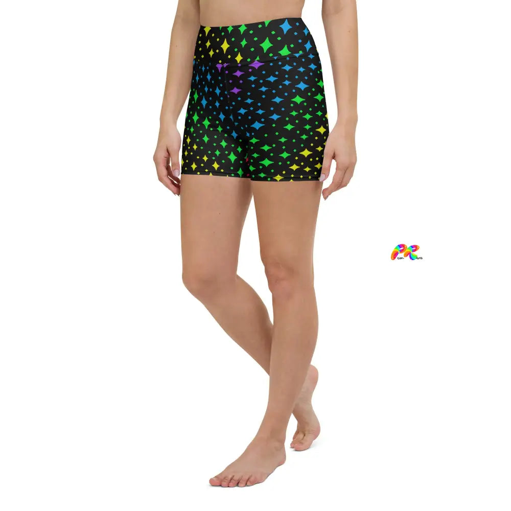 Pride Stars Yoga Shorts