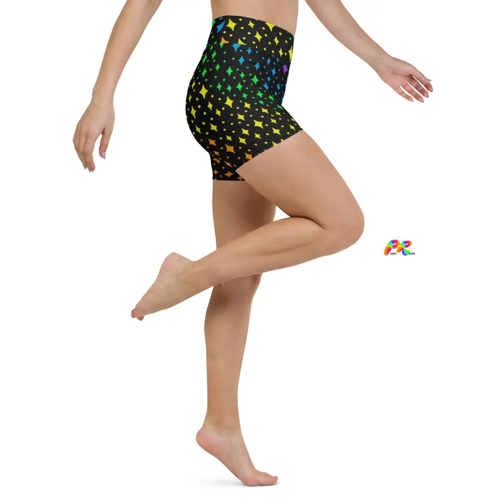 Pride Stars Yoga Shorts