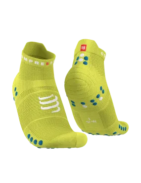 Pro Racing Socks RUN LOW v4.0 Primerose/Fjord Blue