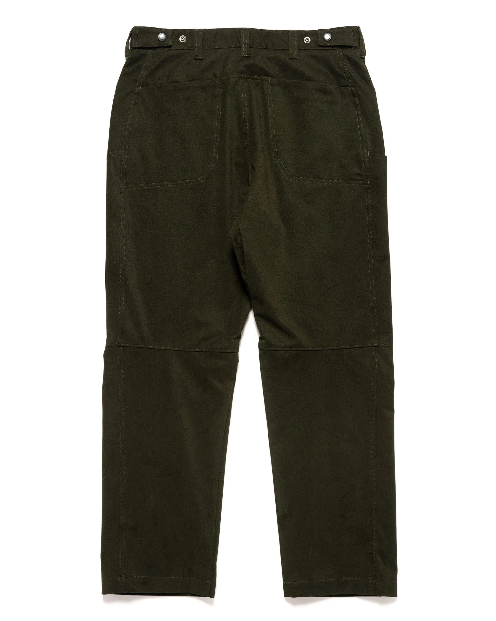 Rig Pant - Duca Visconti Emerized Cotton Twill Olive