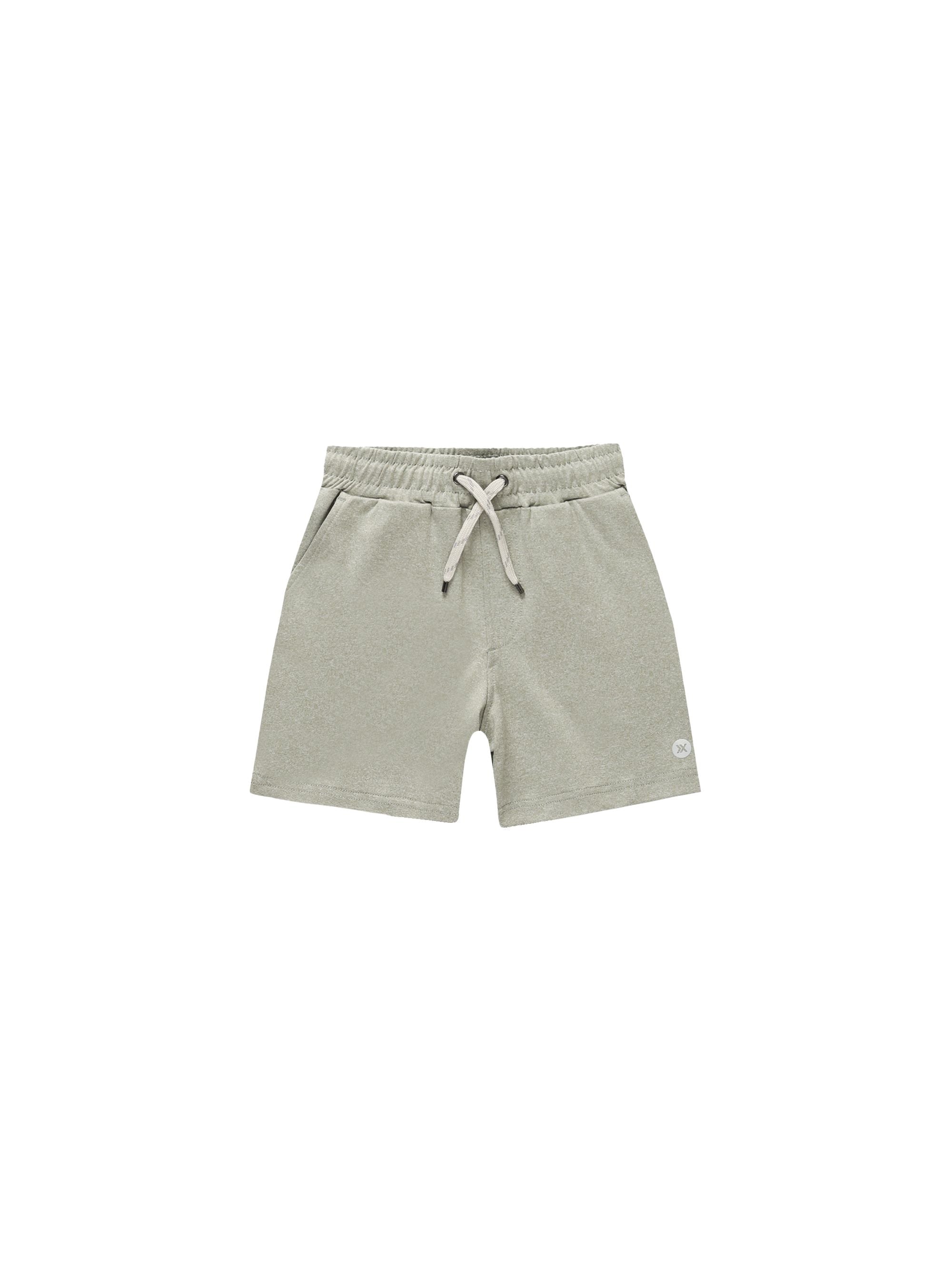 Rylee & Cru - Heathered Sage Cove Essential Oceanside Tech Short