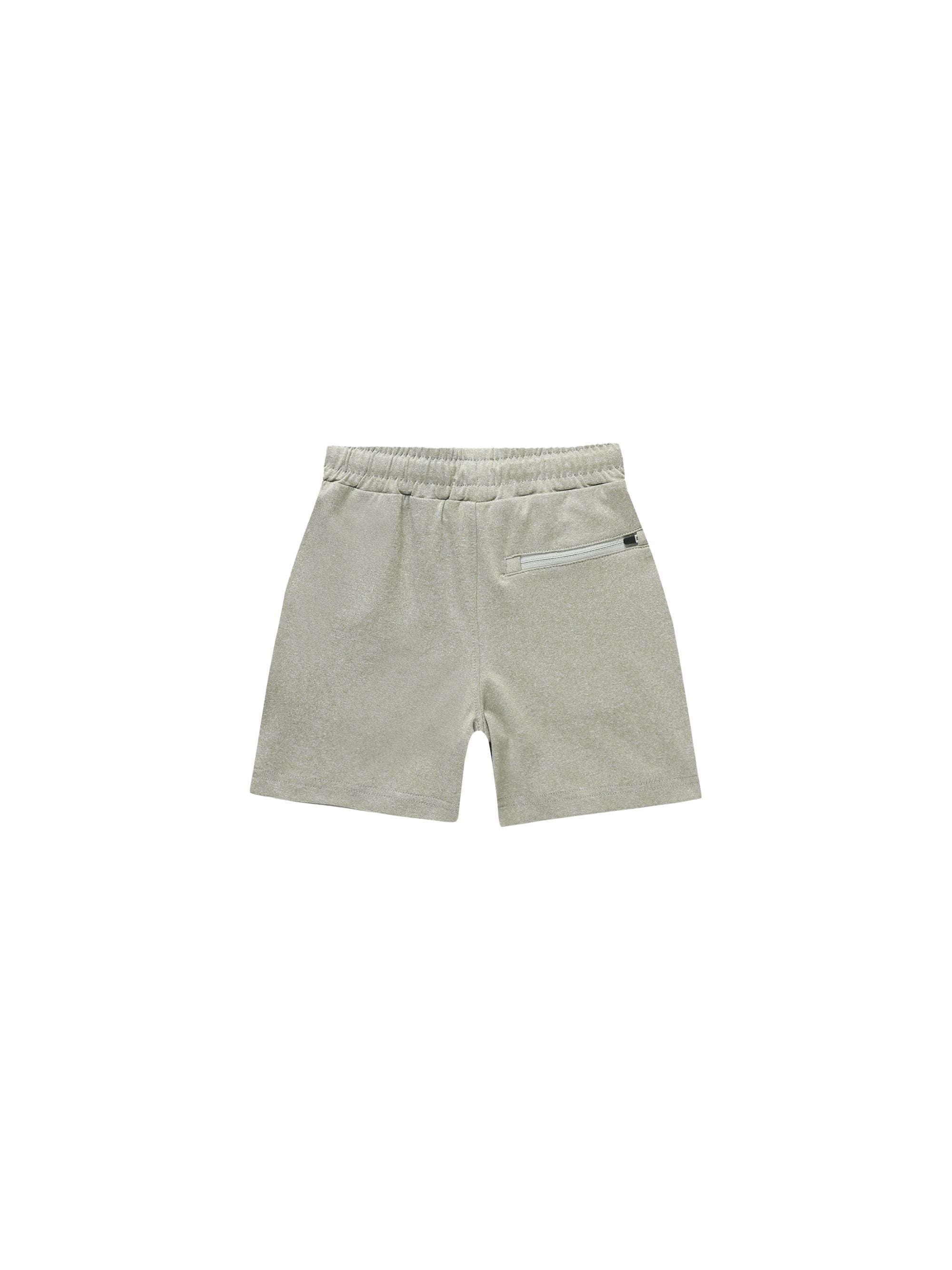 Rylee & Cru - Heathered Sage Cove Essential Oceanside Tech Short