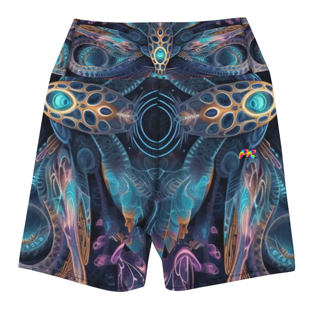 Sacred Vision Rave Yoga Shorts