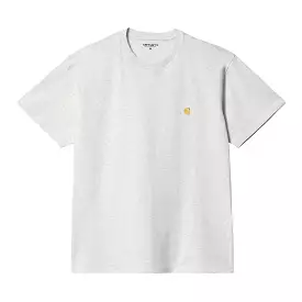 S/S CHASE T-SHIRT ASH HEATHER / GOLD