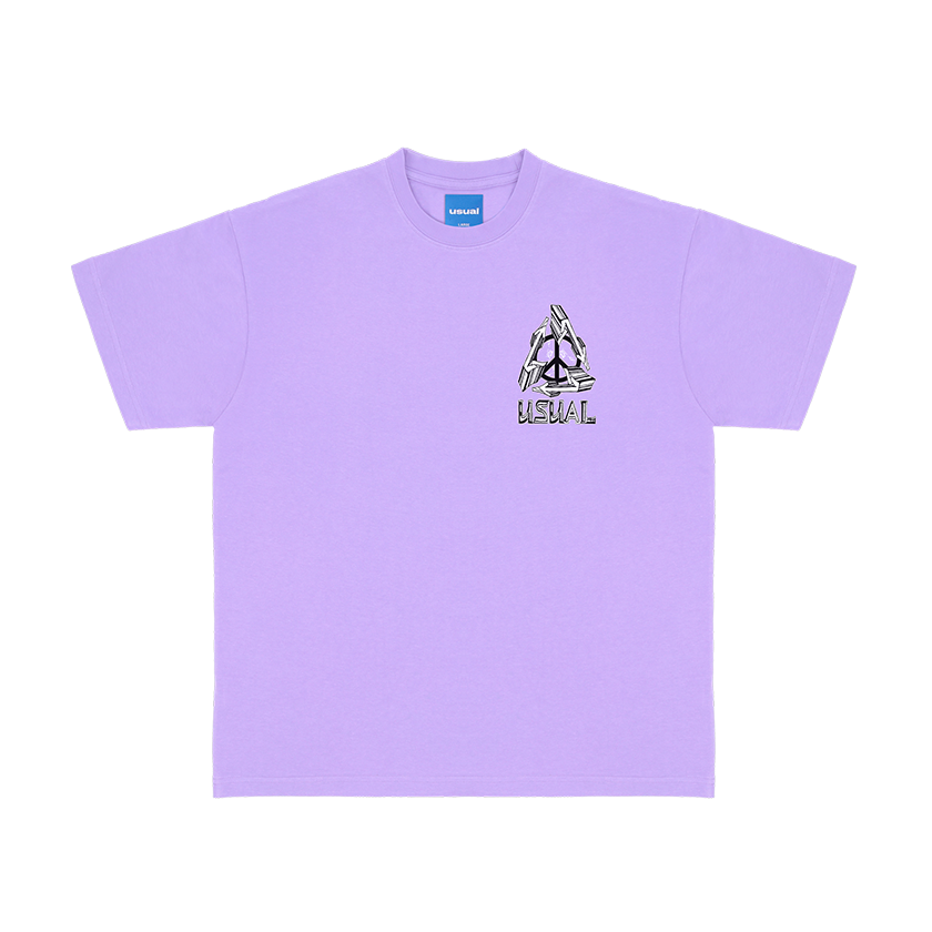 STAR TRIP T-SHIRT VIOLET