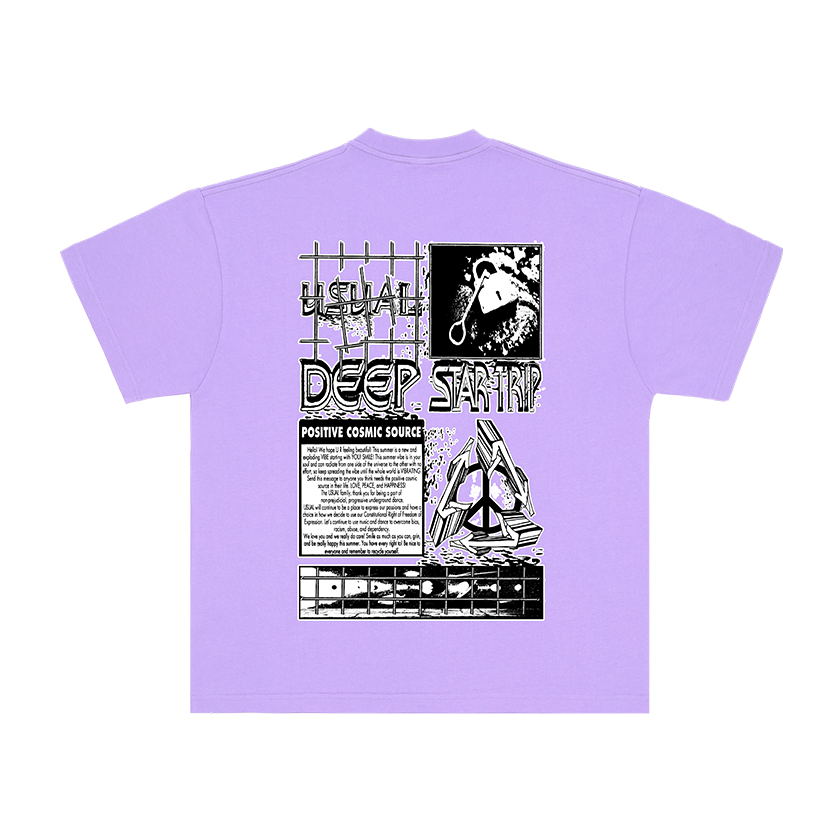 STAR TRIP T-SHIRT VIOLET