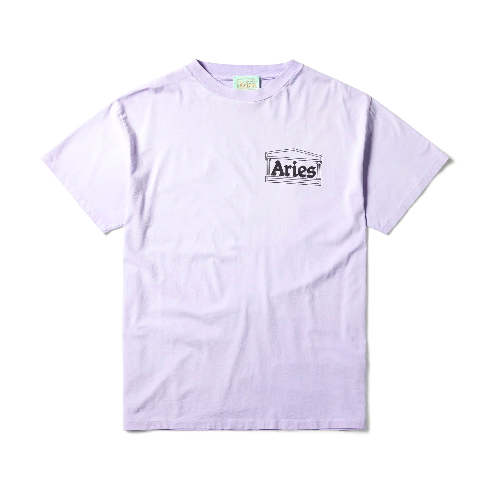 SUNBLEACHED TEMPLE SS TEE FADED PURPLE