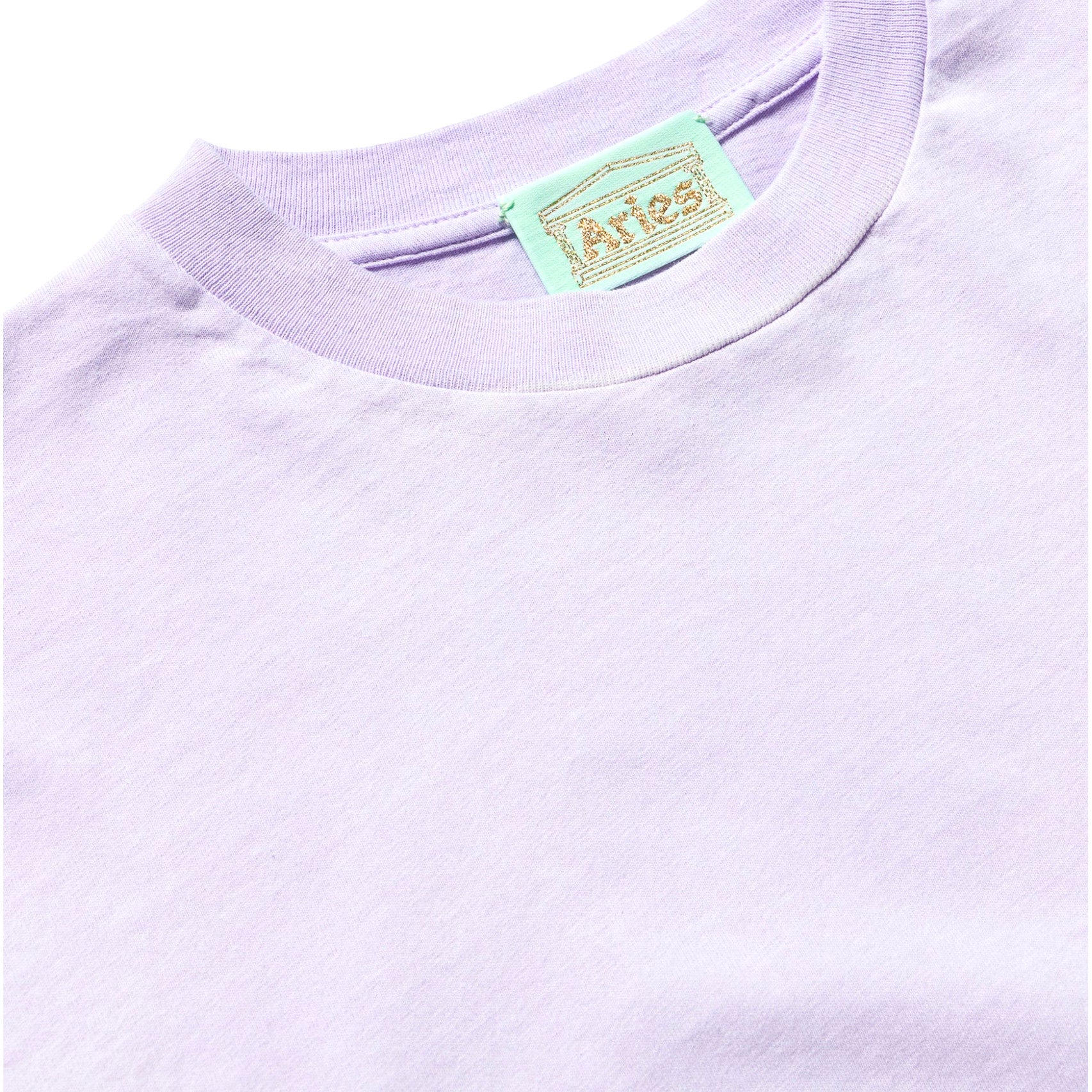 SUNBLEACHED TEMPLE SS TEE FADED PURPLE