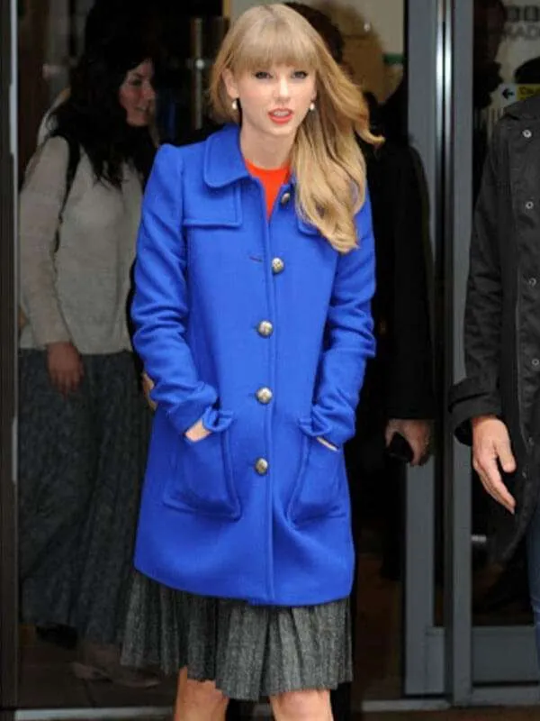 Taylor Swift Wool Coat - New American Jackets