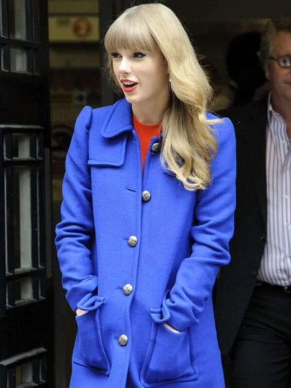 Taylor Swift Wool Coat - New American Jackets