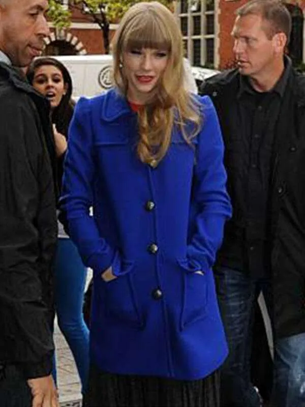 Taylor Swift Wool Coat - New American Jackets