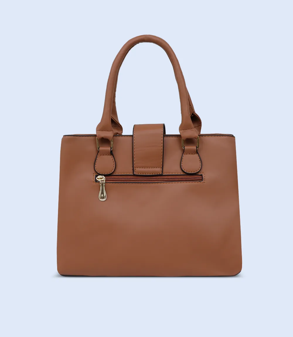 WB2771-TAN-Women Shoulder Bag