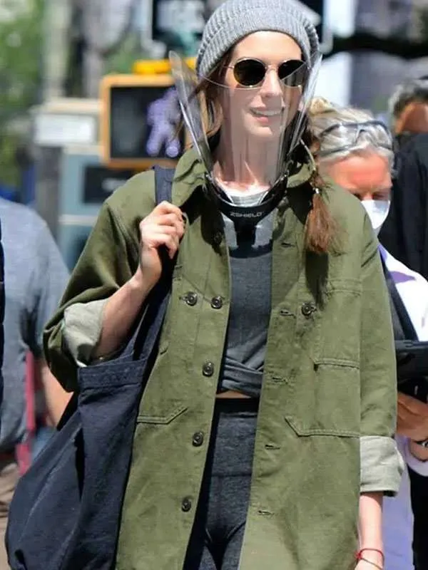 WeCrashed Anne Hathaway Green Jacket - New American Jackets