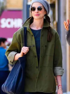 WeCrashed Anne Hathaway Green Jacket - New American Jackets