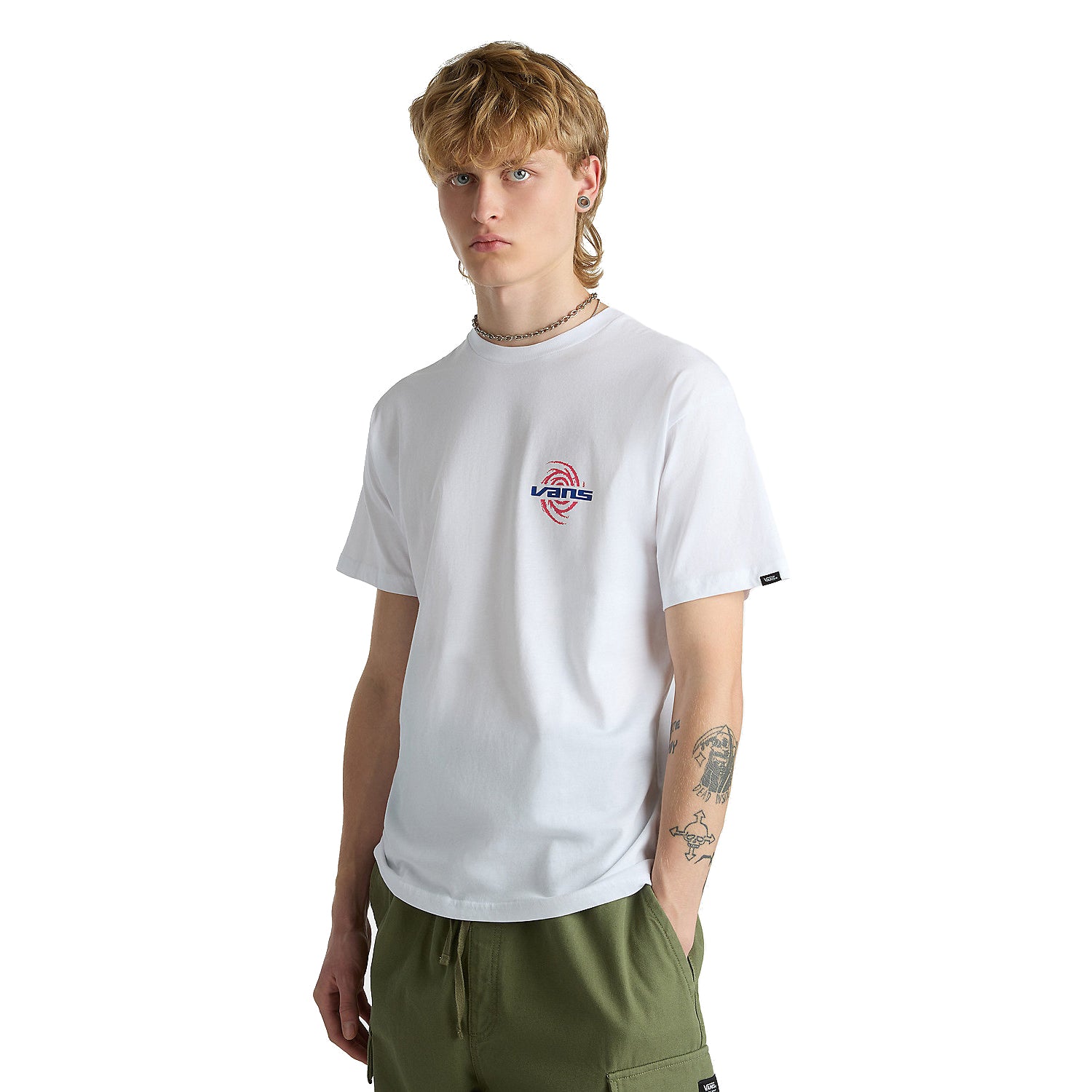 WORMHOLE WARPED SS TEE WHITE